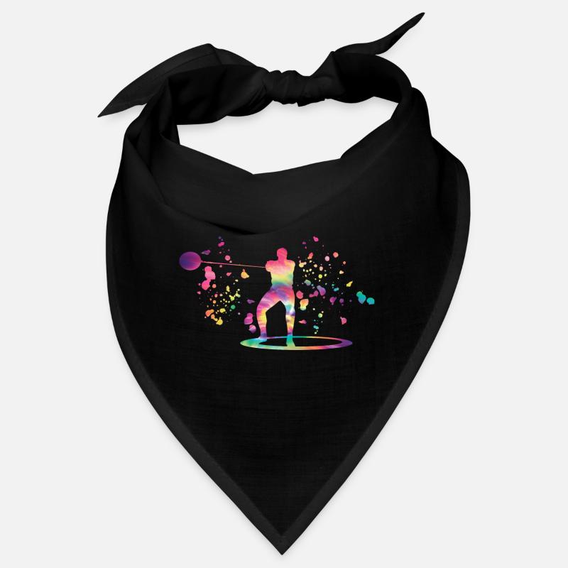 Hammer Thrower Colorsplash Hammer throwing Bandana