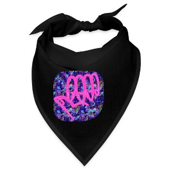 Frauenhand - Club WoW - Bandana - Schwarz - Vorne