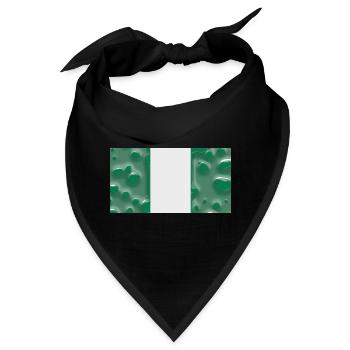 Nigeria - Bandana - Schwarz - Vorne
