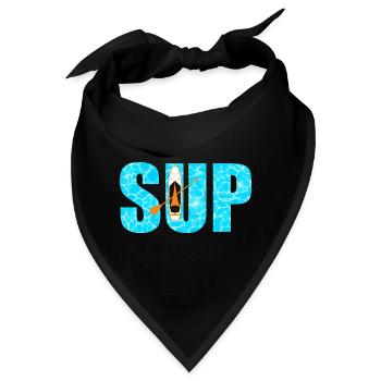 SUP Paddleboarding - Bandana - Schwarz - Vorne
