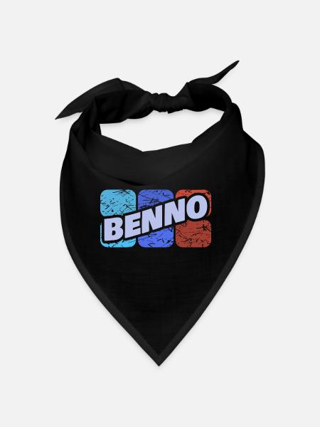 Benno Benno - Bandana - black - Front