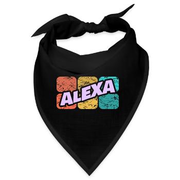 Alexa Alexa - Bandana - Schwarz - Vorne