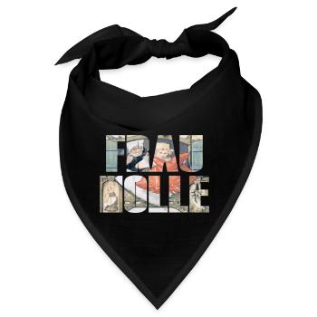 frau holle - Bandana - Schwarz - Vorne