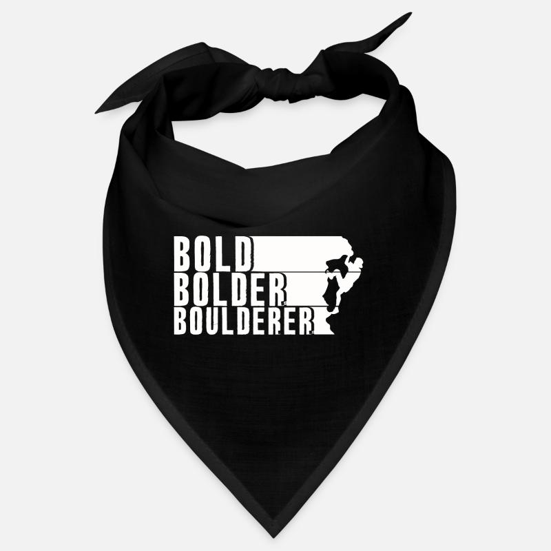 Bold Bolder Boulderer Boulder Bouldern Bandana