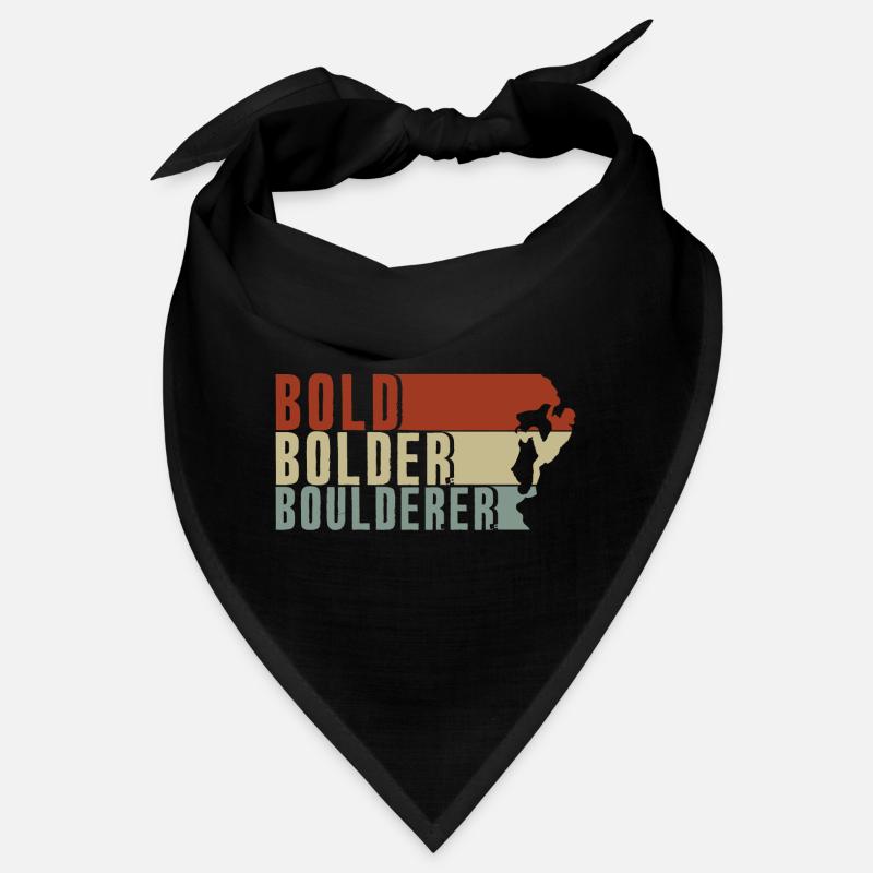 Bold Bolder Boulderer Boulder Bouldern Bandana