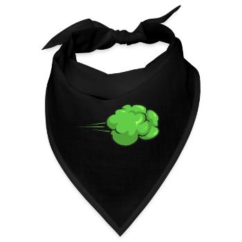 Furz Furzen Pupsen - Bandana - Schwarz - Vorne