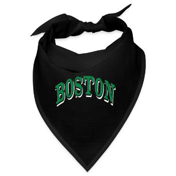 Boston - Bandana - Schwarz - Vorne