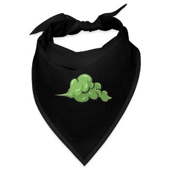 Furz Furzen Pupsen - Bandana - Schwarz - Vorne