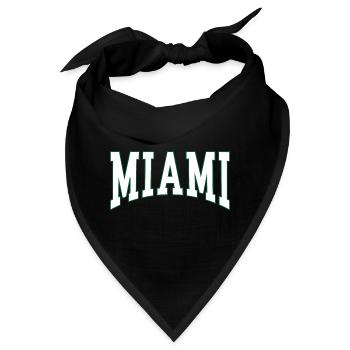 Miami - Bandana - Schwarz - Vorne