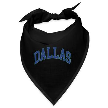Dallas - Bandana - Schwarz - Vorne