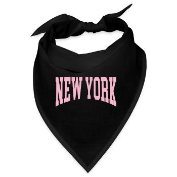 New York - Bandana - Schwarz - Vorne