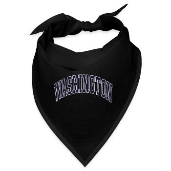Washington - Bandana - Schwarz - Vorne