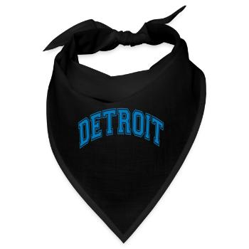 Detroit - Bandana - Schwarz - Vorne