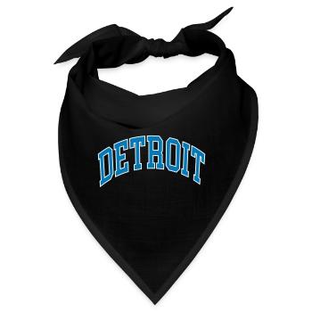 Detroit - Bandana - Schwarz - Vorne