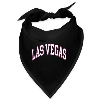 Las Vegas - Bandana - Schwarz - Vorne