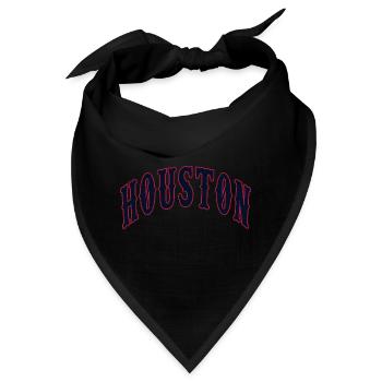 Houston - Bandana - Schwarz - Vorne