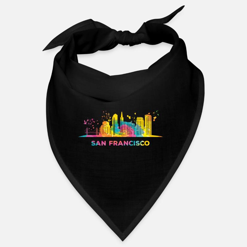 San Franciscans Skyline San Francisco Bandana