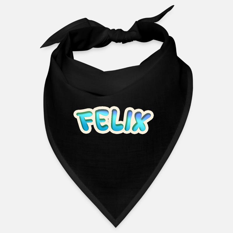 Felix als Job - Bandana - Schwarz