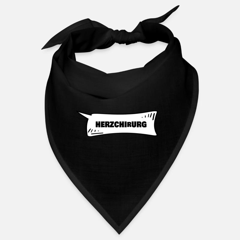 Chirurgien cardiaque à bulle de dialogue Bandana