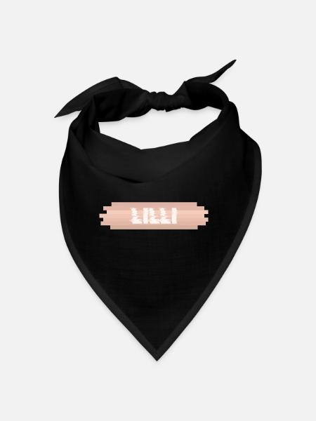 Lilli - Bandana - black - Front
