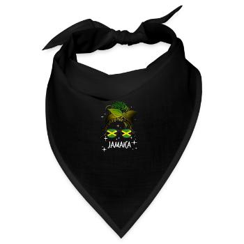 Jamaika - Bandana - Schwarz - Vorne