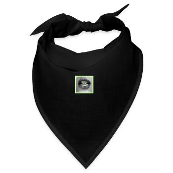 Techno Music Raver Electro Musik DJ Discjokey - Bandana - Schwarz - Vorne