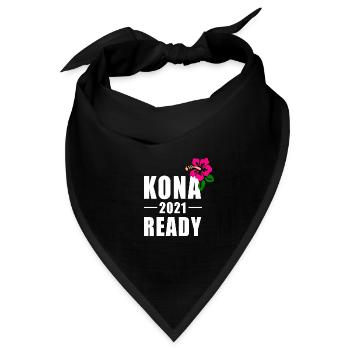 KONA 2021 READY - TRIATHLON HAWAII - Bandana - Schwarz - Vorne