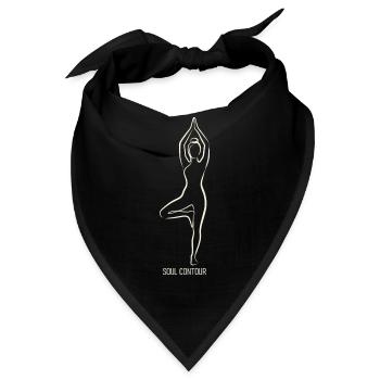 SOUL CONTOUR - Vrikshasana - Bandana - Schwarz - Vorne
