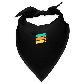 Hornist Waldhorn - Bandana - Schwarz - Vorne