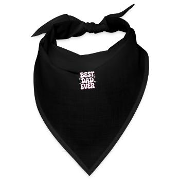 Bester Vater aller Zeiten - Bandana - Schwarz - Vorne