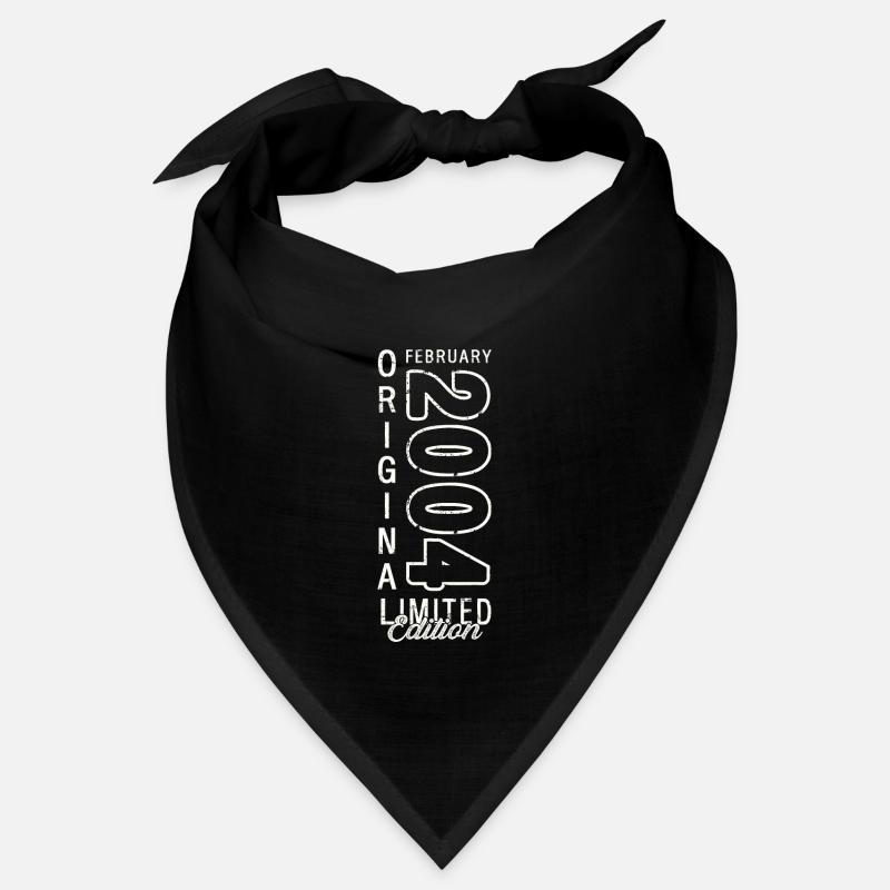 20e anniversaire Original Février Millésime 2004 Bandana