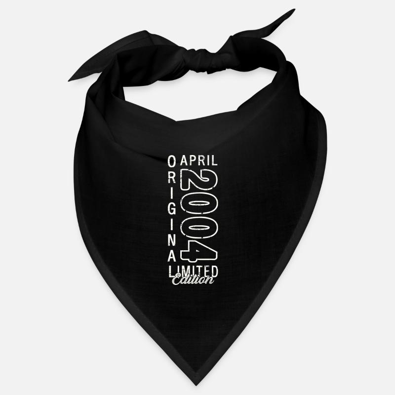20e anniversaire Original Avril Année 2004 Bandana