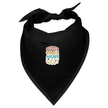 Berufung Gamer - Bandana - Schwarz - Vorne