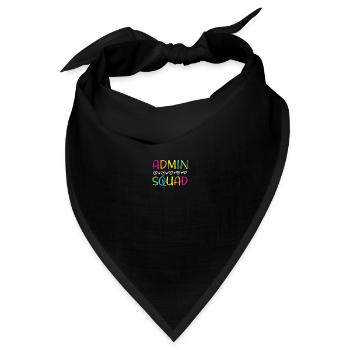 Tag der Verwaltungsfachleute - Bandana - Schwarz - Vorne