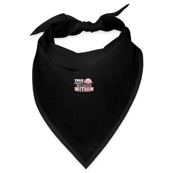 Blob-Fisch Blobfisch - Bandana - Schwarz - Vorne