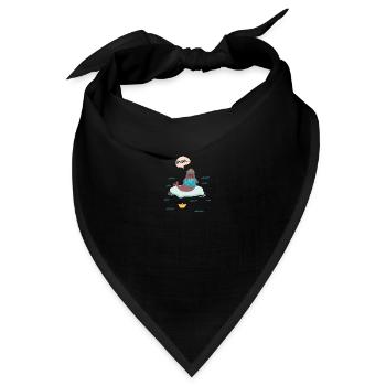 Walross Seemann Eisscholle - Bandana - Schwarz - Vorne