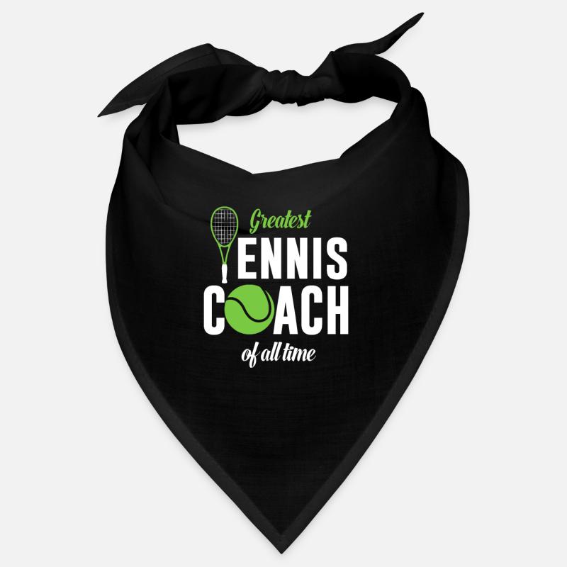Largest tennis coach ever Bandana