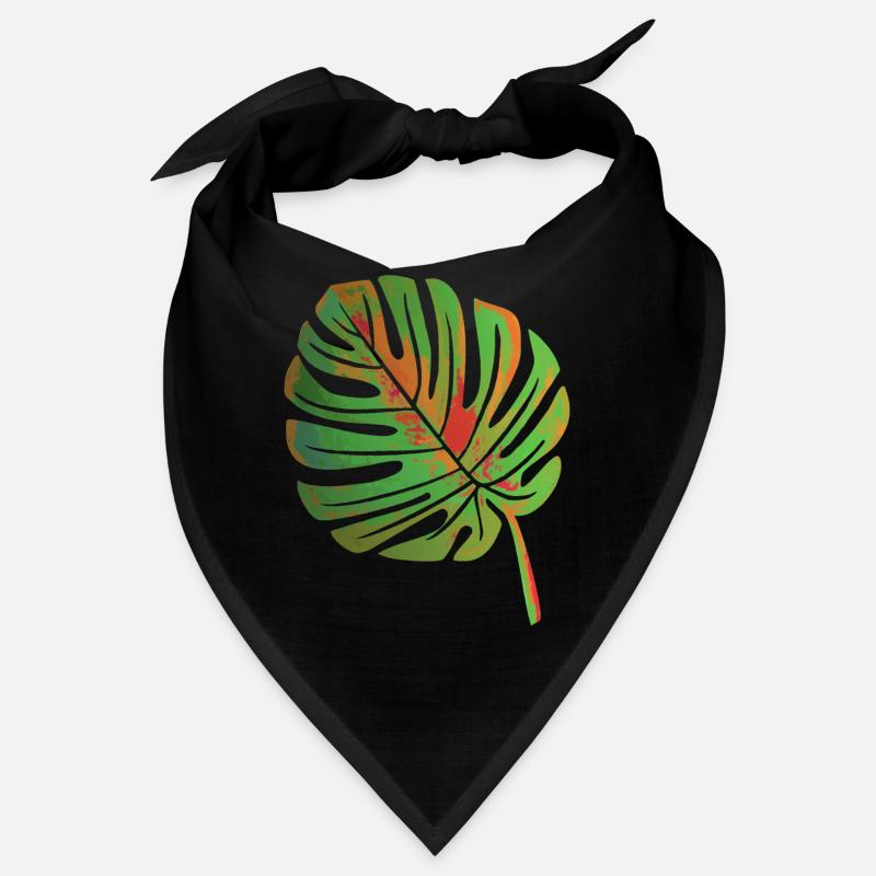 Monstera leaf Bandana