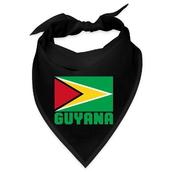 Guyana - Bandana - Schwarz - Vorne