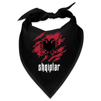 shqiptar Albaner - Bandana - Schwarz - Vorne