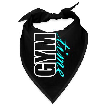 GYM time - Bandana - Schwarz - Vorne