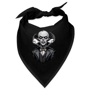 Ein lächelnder Vampir 4 - Bandana - Schwarz - Vorne