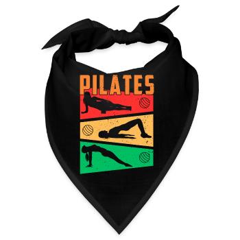 PILATES-BILDER - Bandana - Schwarz - Vorne