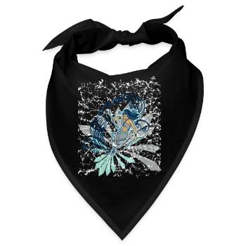 Indian - Bandana - Schwarz - Vorne