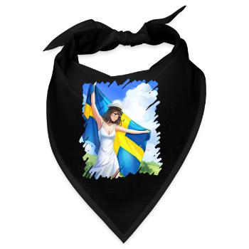 Abschlussfeier 2024 Abiturfeier - Bandana - Schwarz - Vorne