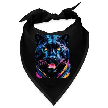 Tiger - Bandana - Schwarz - Vorne