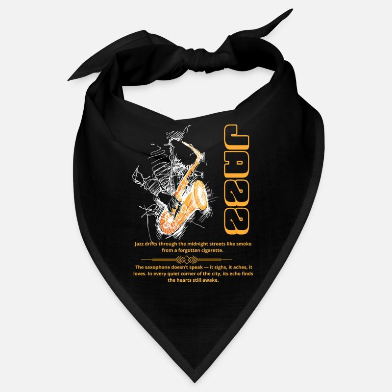 Jazz schwebt wie ein Drache durch die mitternächtlichen Straßen Bandana
