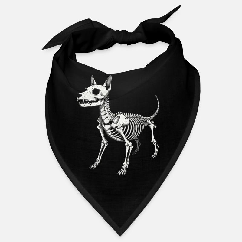 Impression de l’anatomie du chien squelettique Bandana