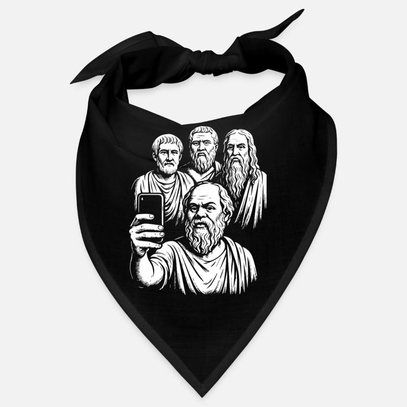 Philosophes grecs antiques Selfie Bandana