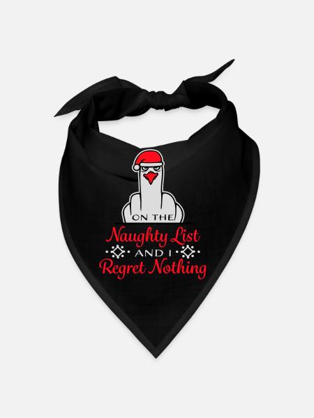 Sur la liste des vilains et je ne regrette rien Böse Möwe - Bandana - noir - Devant